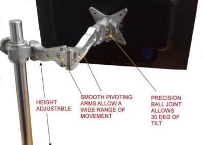 NMIC Monitor Arms